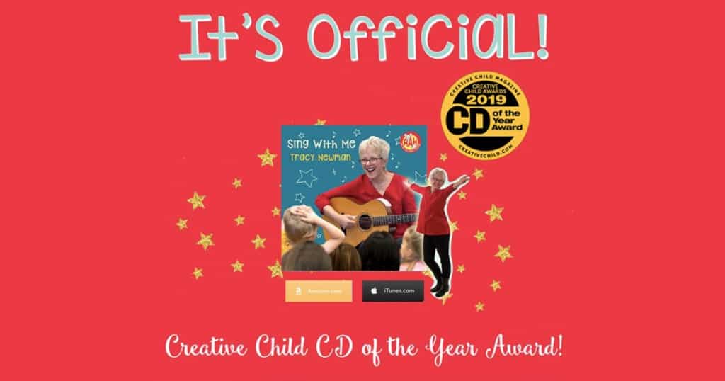 2019 Creative Child Award for Sing With Me